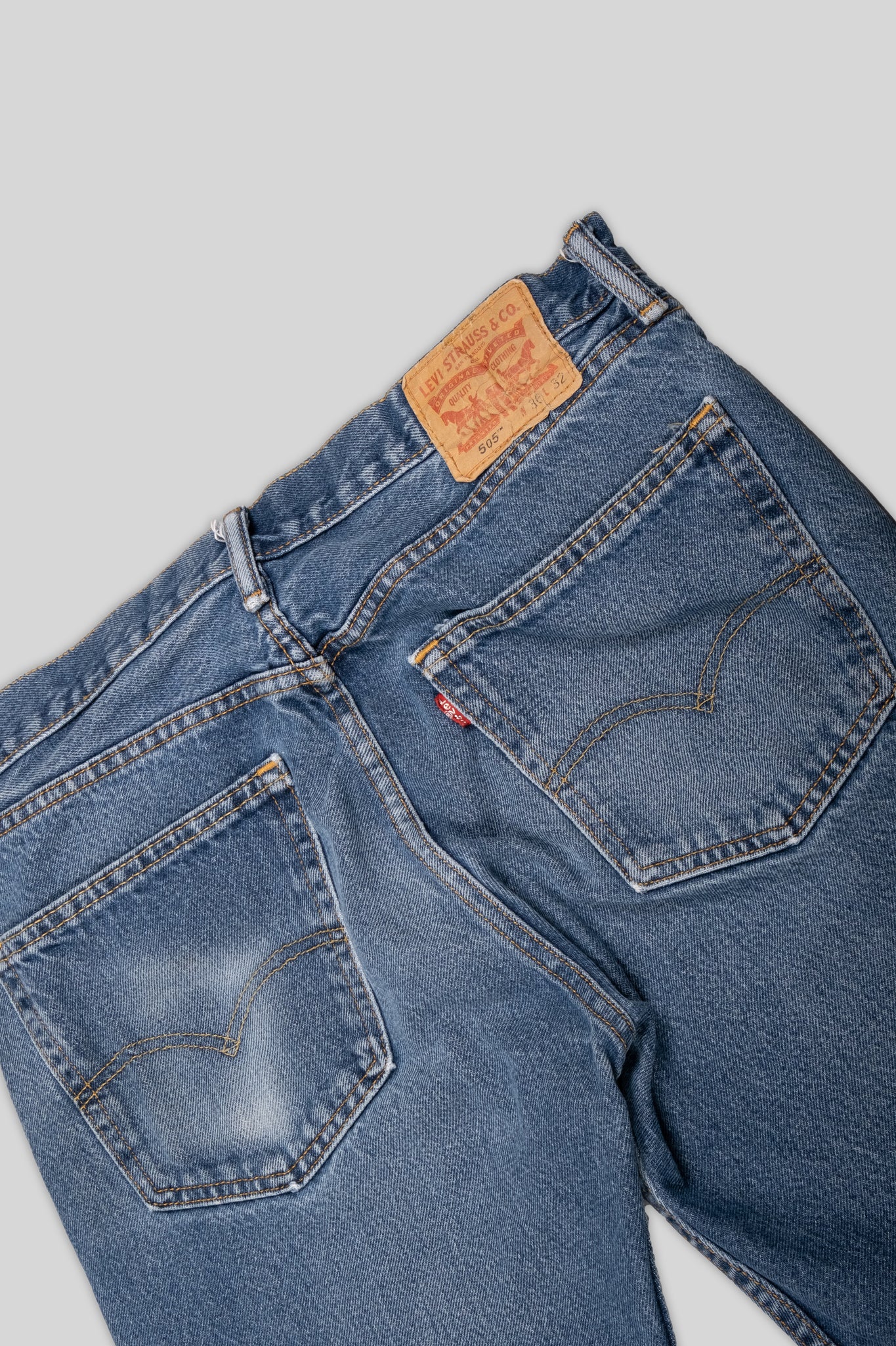 Levis Jeans 505 Worn Denim